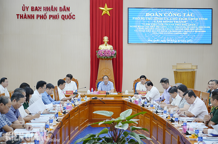 Kiên Giang chuẩn bị tổng kết đề án phát triển tổng thể đảo Phú Quốc